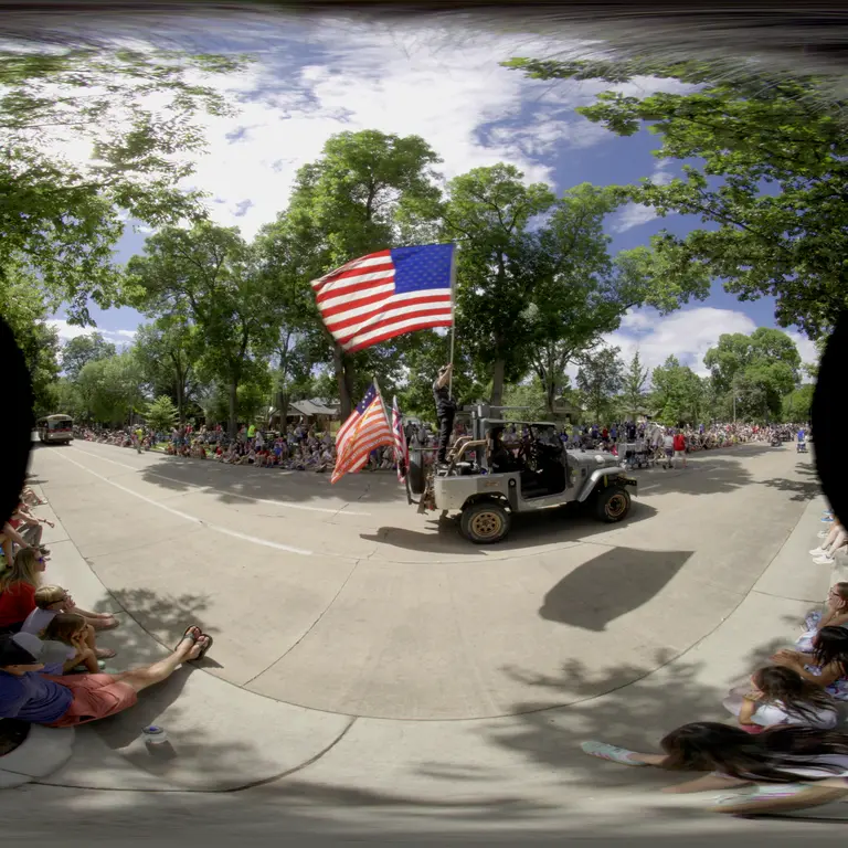 Example of what the camera sees, from top of sky to bottom of ground, and all the way left and right